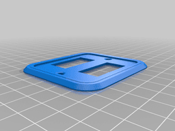 RV Switch Bezel 3d model