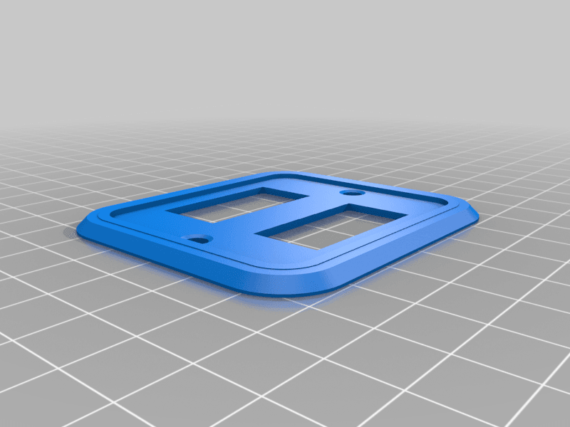 RV Switch Bezel 3d model