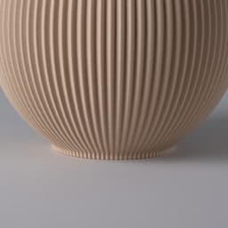 Vase NOLA - Elegant Round Vase 3d model