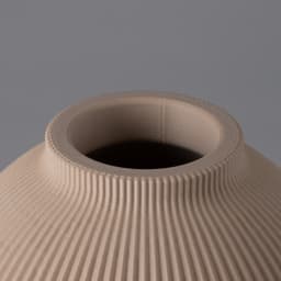 Vase NOLA - Elegant Round Vase 3d model