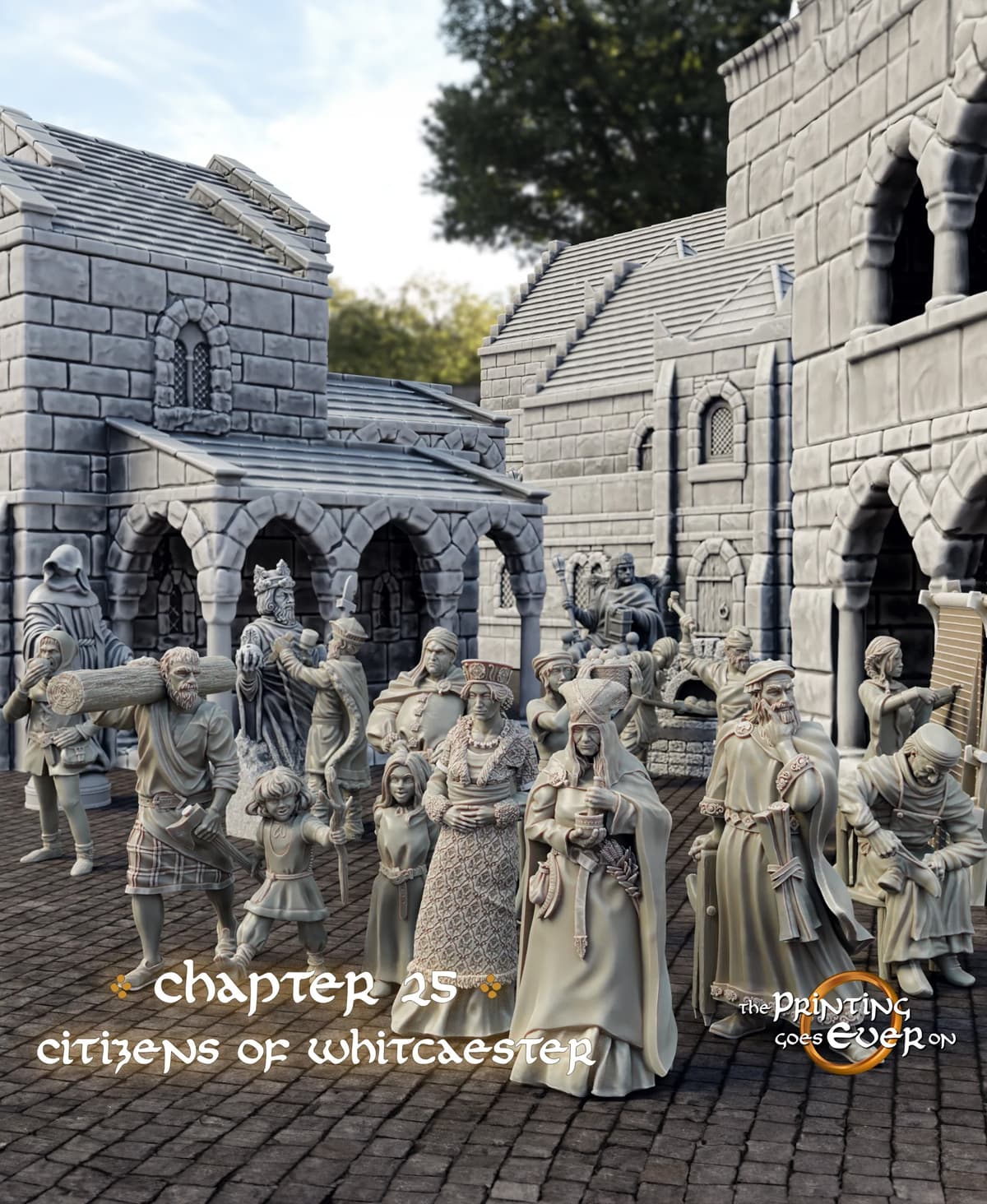Chapter 25 - Citizens of Whitcaester - Complete Bundle 3d model