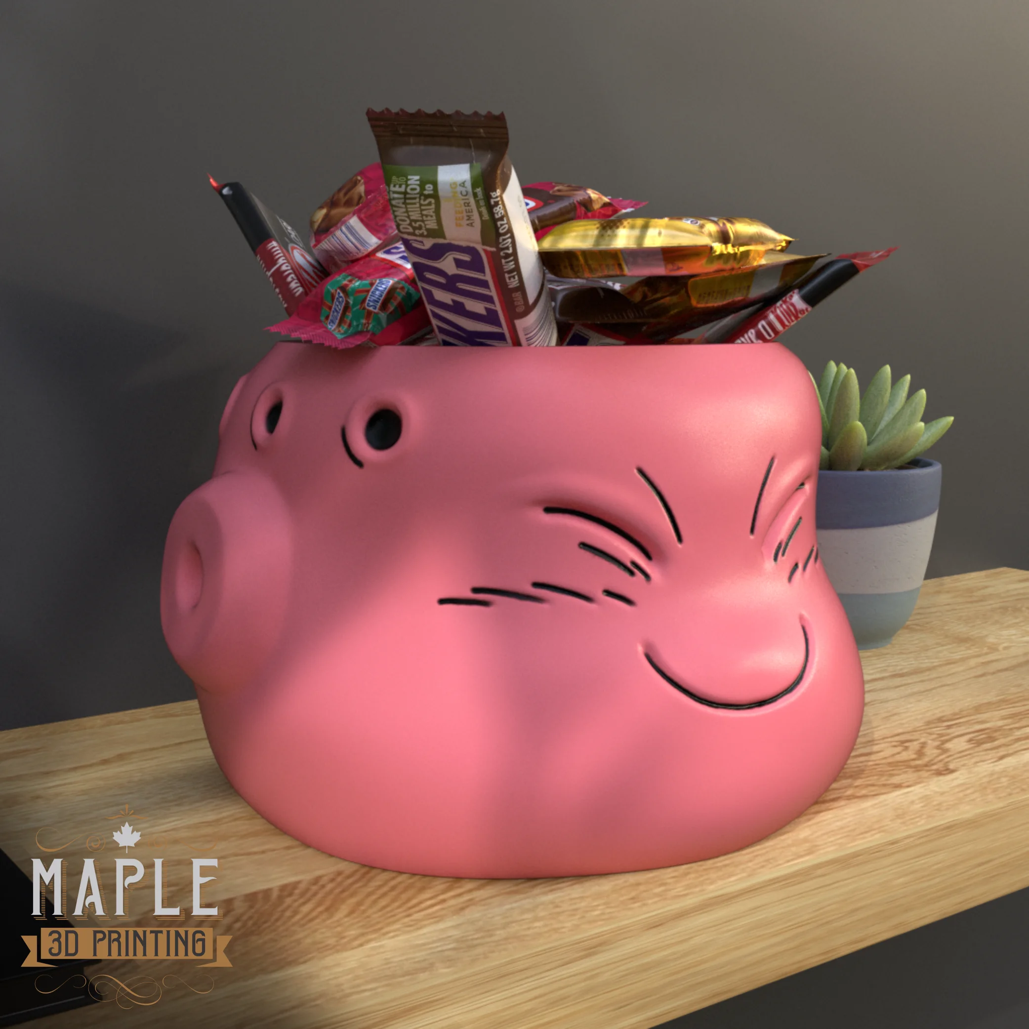 Buu Candy Bowl - Dragon Ball - Halloween 3d model