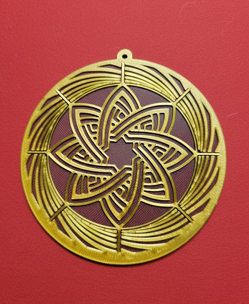 Christmas Tree Ornament 3d model