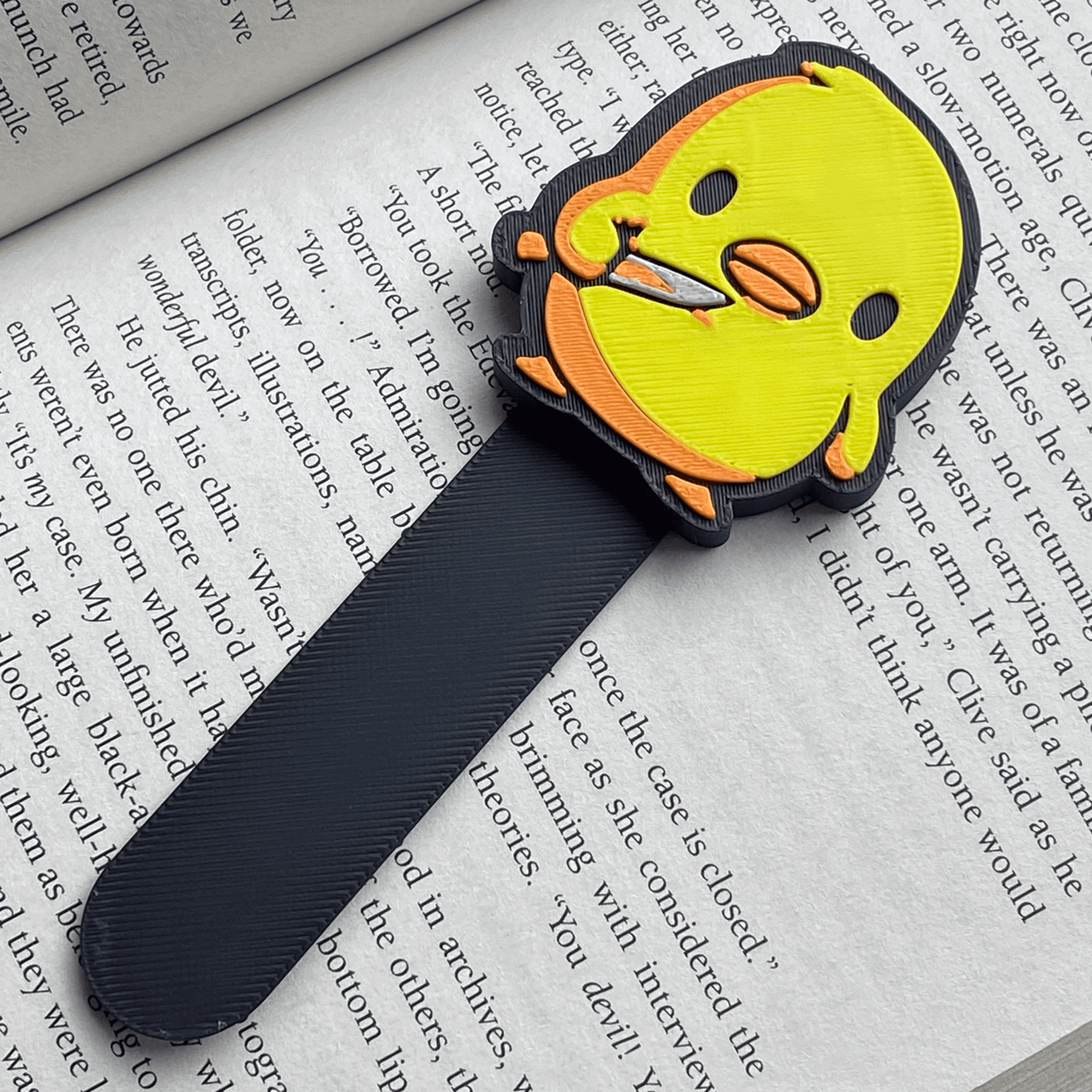 Duck knife bookmark.3mf 3d model