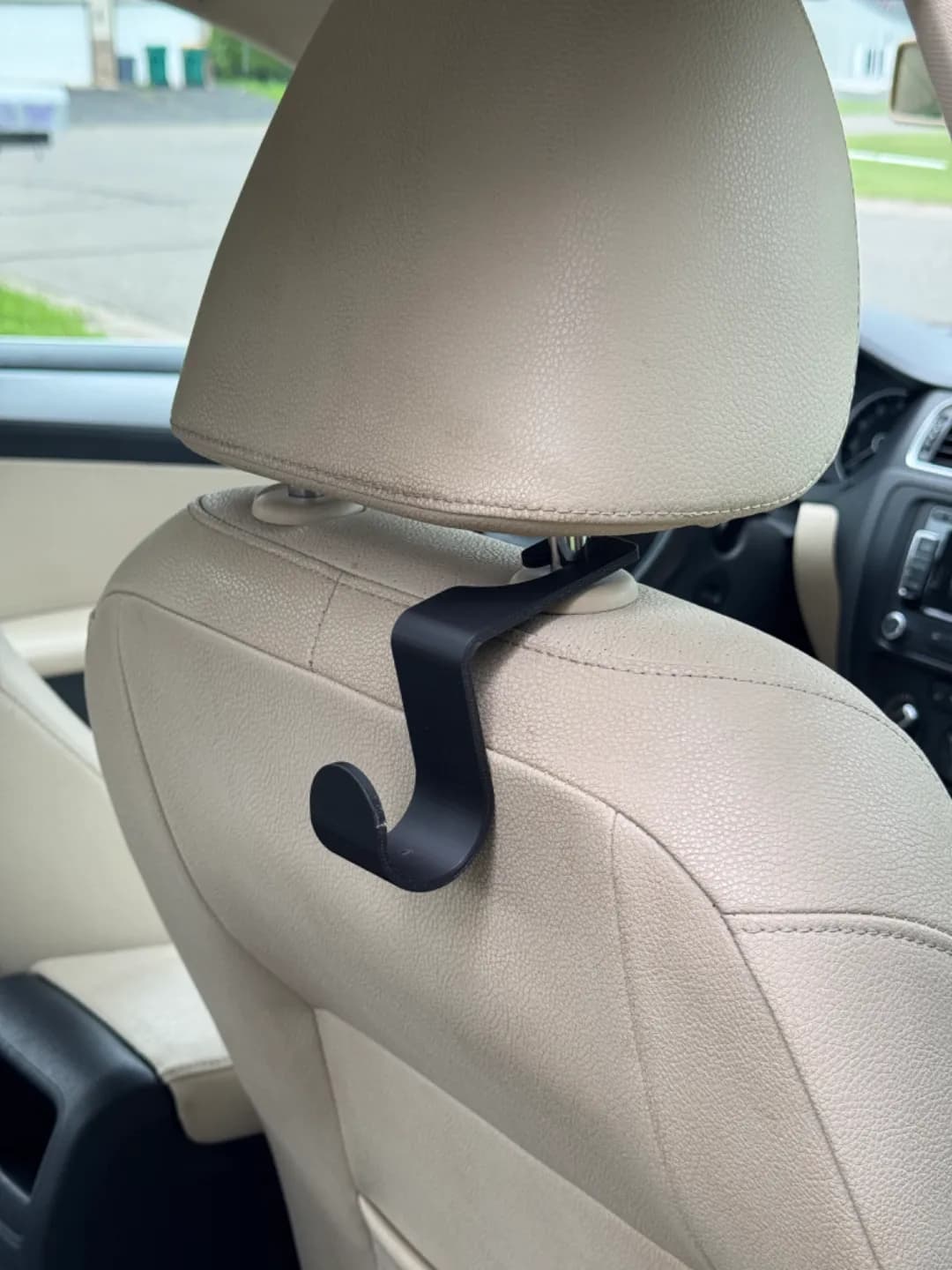 Car headrest hook 3d model