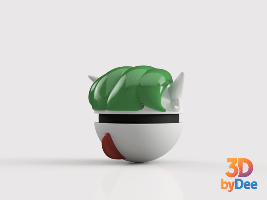 Gardevoir Pokeball 3d model