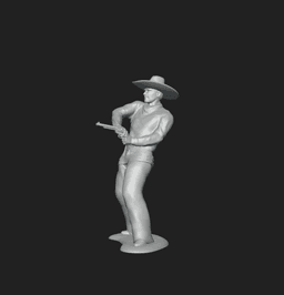Soldiers: Cowboy Shooting 3d model