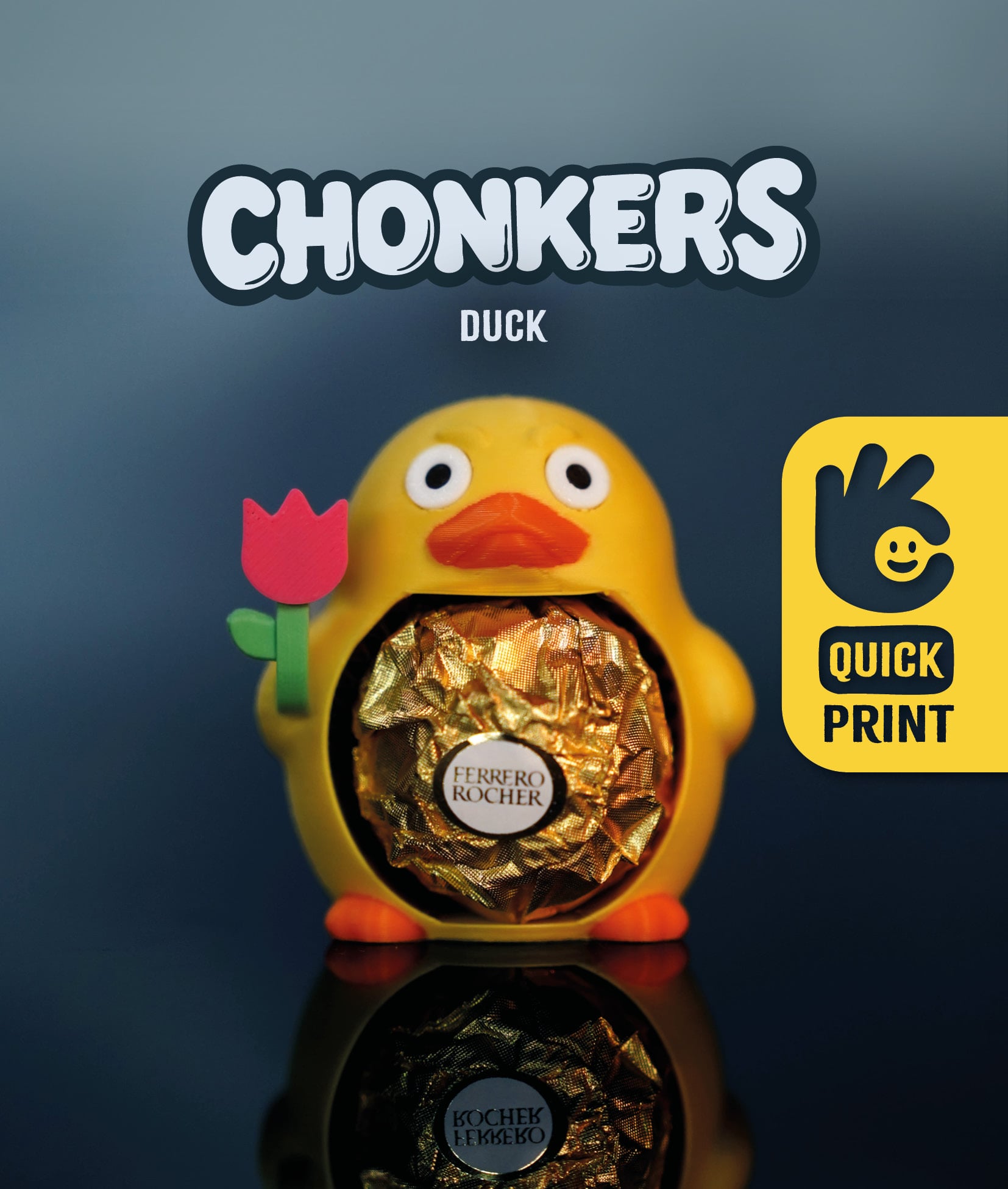 Chonkers Duck 3d model