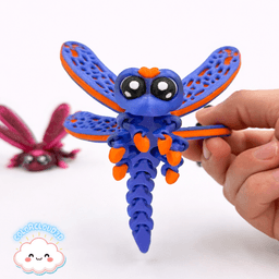 Dragonfly Flexi 3d model