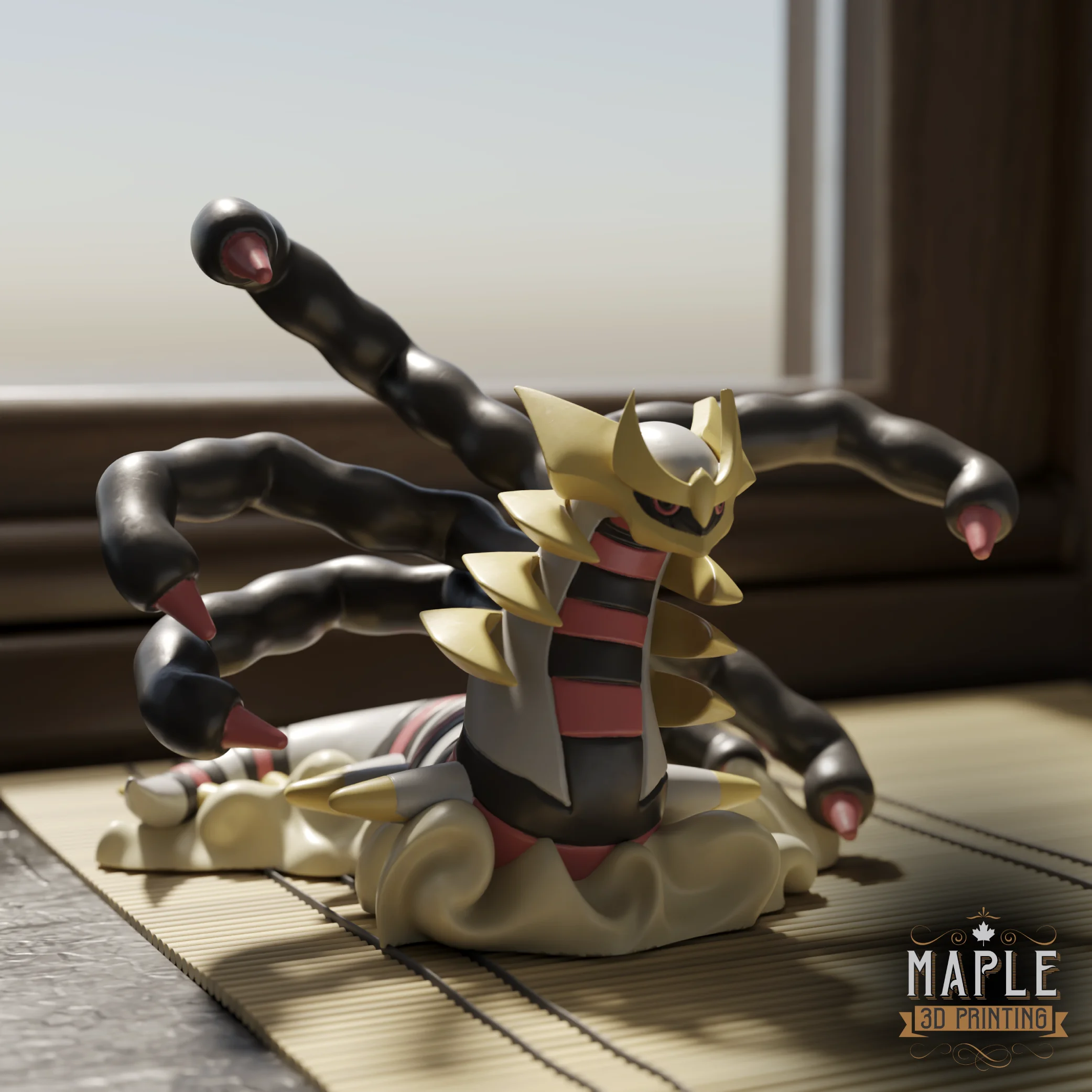 487. Giratina - Basic & Ornamental - Pokemon 3d model
