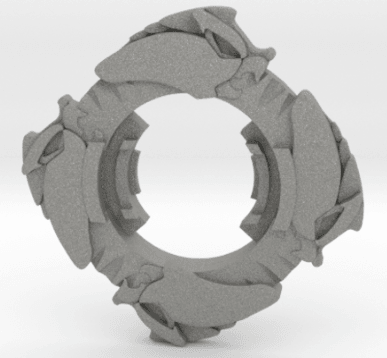 BEYBLADE NIGHTMARE DRIGER | COMPLETE | NIGHTMARE SERIES 3d model