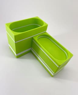 CX96-85 Container modular stackable module for 3d printing makers 3d model