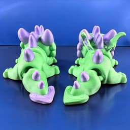 Chunkers - Dragon - Winged and Wingless 3d model