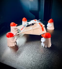 Printed on PLA, awesome model! Thanks for sharing!
3d model