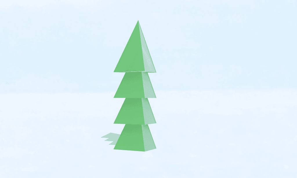Lowest Poly Xmas Tree (Remix of Lowest Poly Anything) 3d model