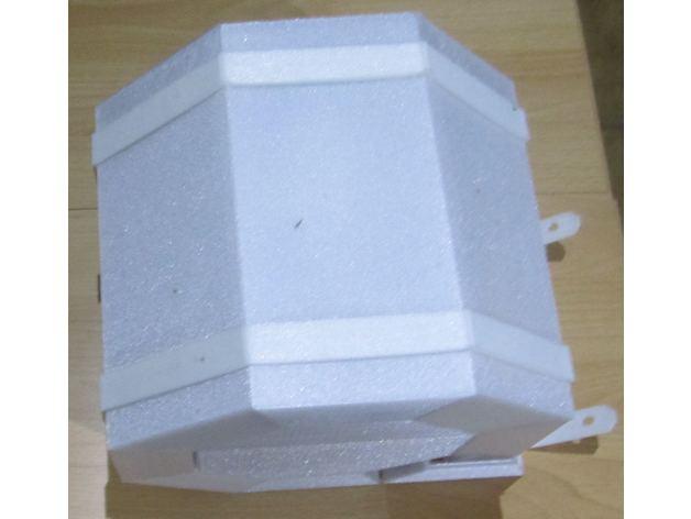 Octagonal Rollout Box 3d model