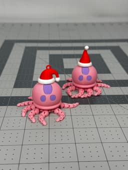 Christmas Spongebob Jellyfish.3mf 3d model