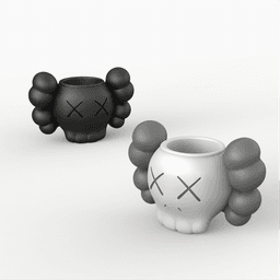 KAWS Planter, Modern Skull Pot, Special Edition, Flower Pot, Hypebeast - Urban Art - Pop Art Decor 3d model