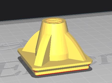 Gridfinity Helping Hands Base 3d model