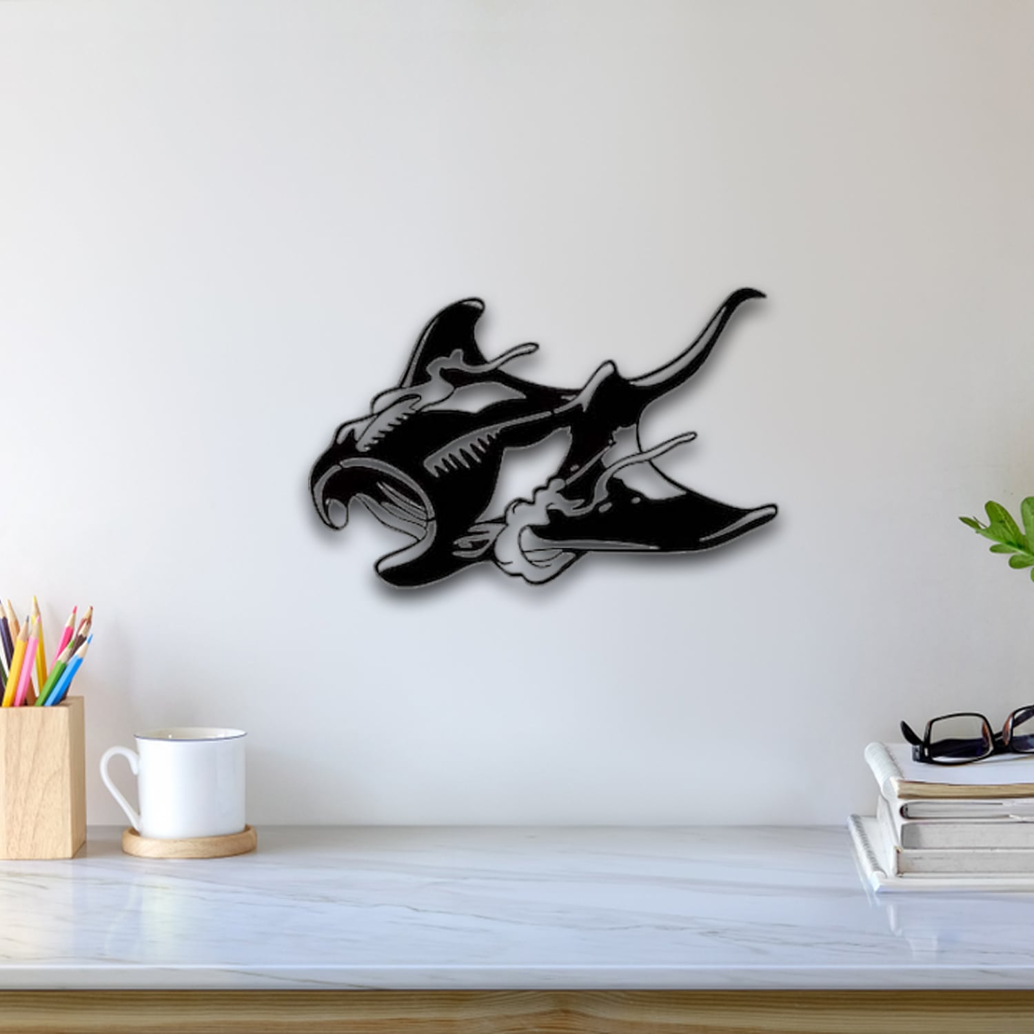 Stingray Wall Art 3d model
