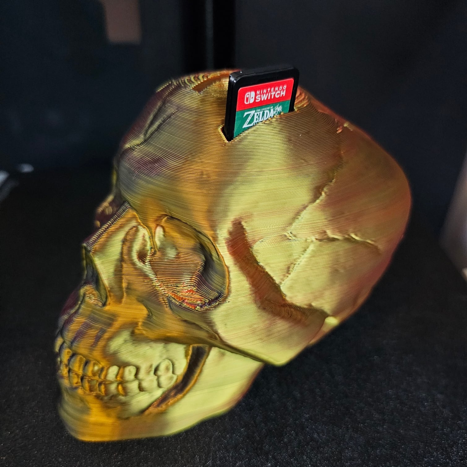Skull Switch Game Holder 3d model
