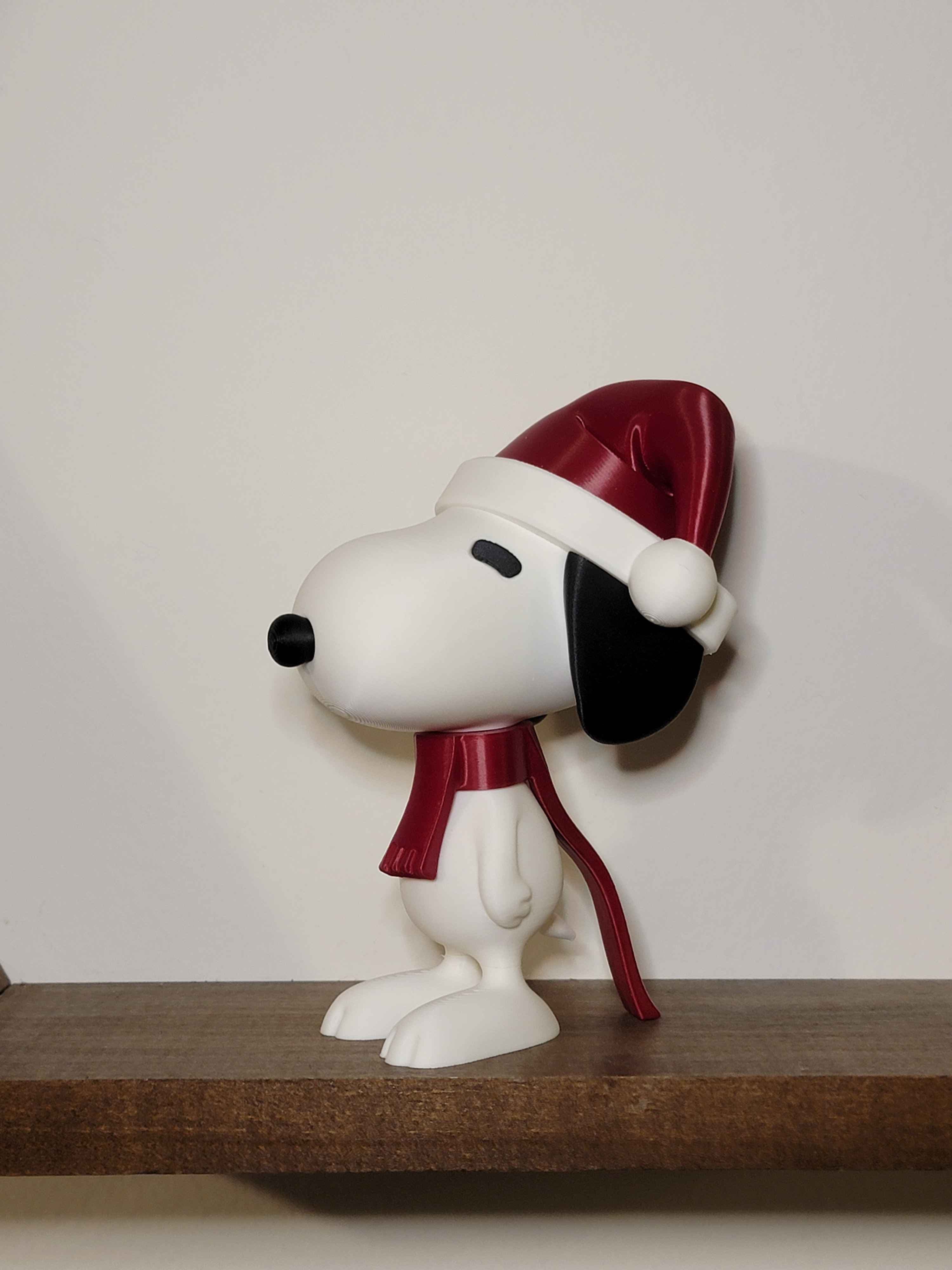 He's so cute!!
Polymarker Cotton White, Esun Red, Polymaker Charcoal Black