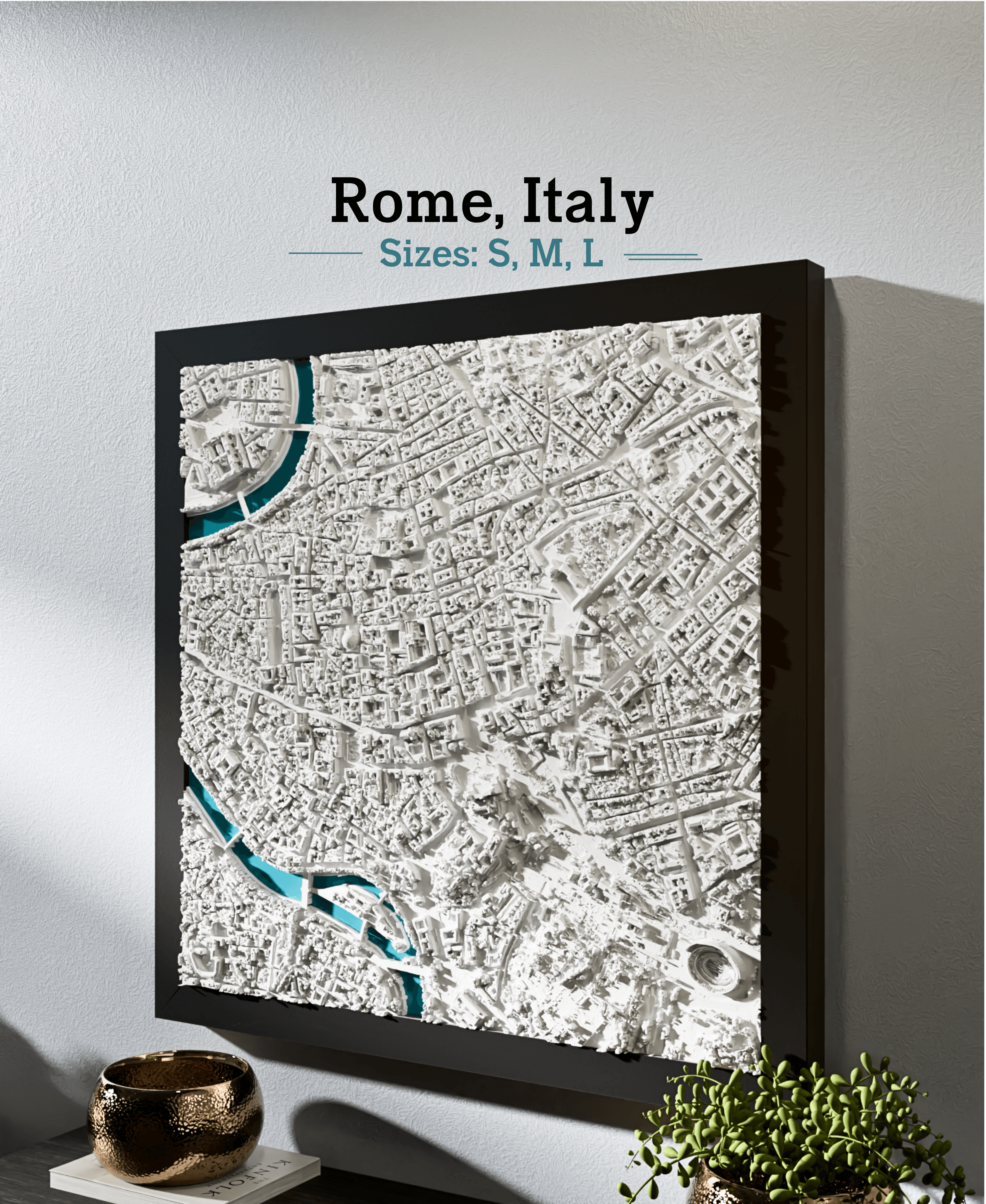 Rome, Italy - S, M, L, & XL 3d model