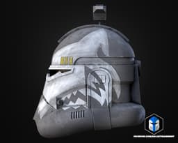 Commander Wolffe Helmet - 3D Print Files 3d model