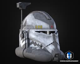 Commander Wolffe Helmet - 3D Print Files 3d model