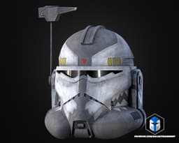 Commander Wolffe Helmet - 3D Print Files 3d model