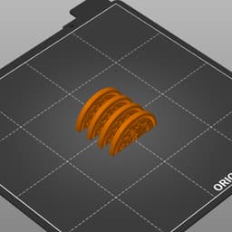Zipper Pull - Oreo 3d model