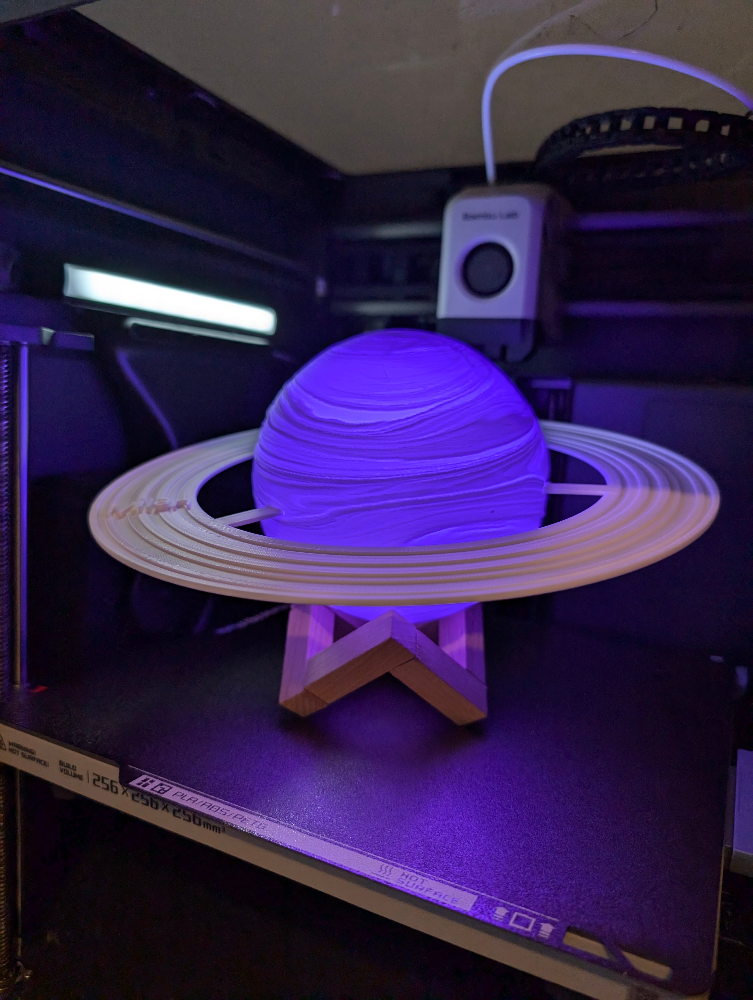 Personalized Saturn with LED!