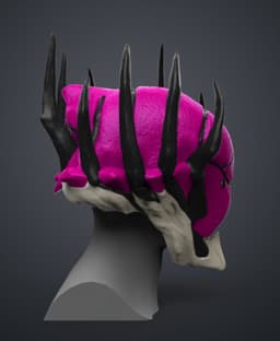 Nidus Prion Helmet – Warframe 3d model