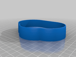 Stand for cotton swabsticks and pads 3d model
