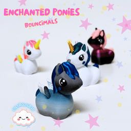 Alicorn - Bouncimals - Enchanted Pony 3d model