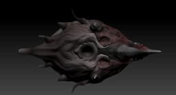dragon pen seat(龙笔座) 3d model