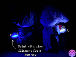 Mini Glowsticks 3d model