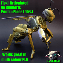 Robotic Bee 3d model