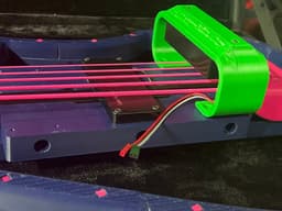 ExoBass - Extras - Over String Pickup Mount 3d model