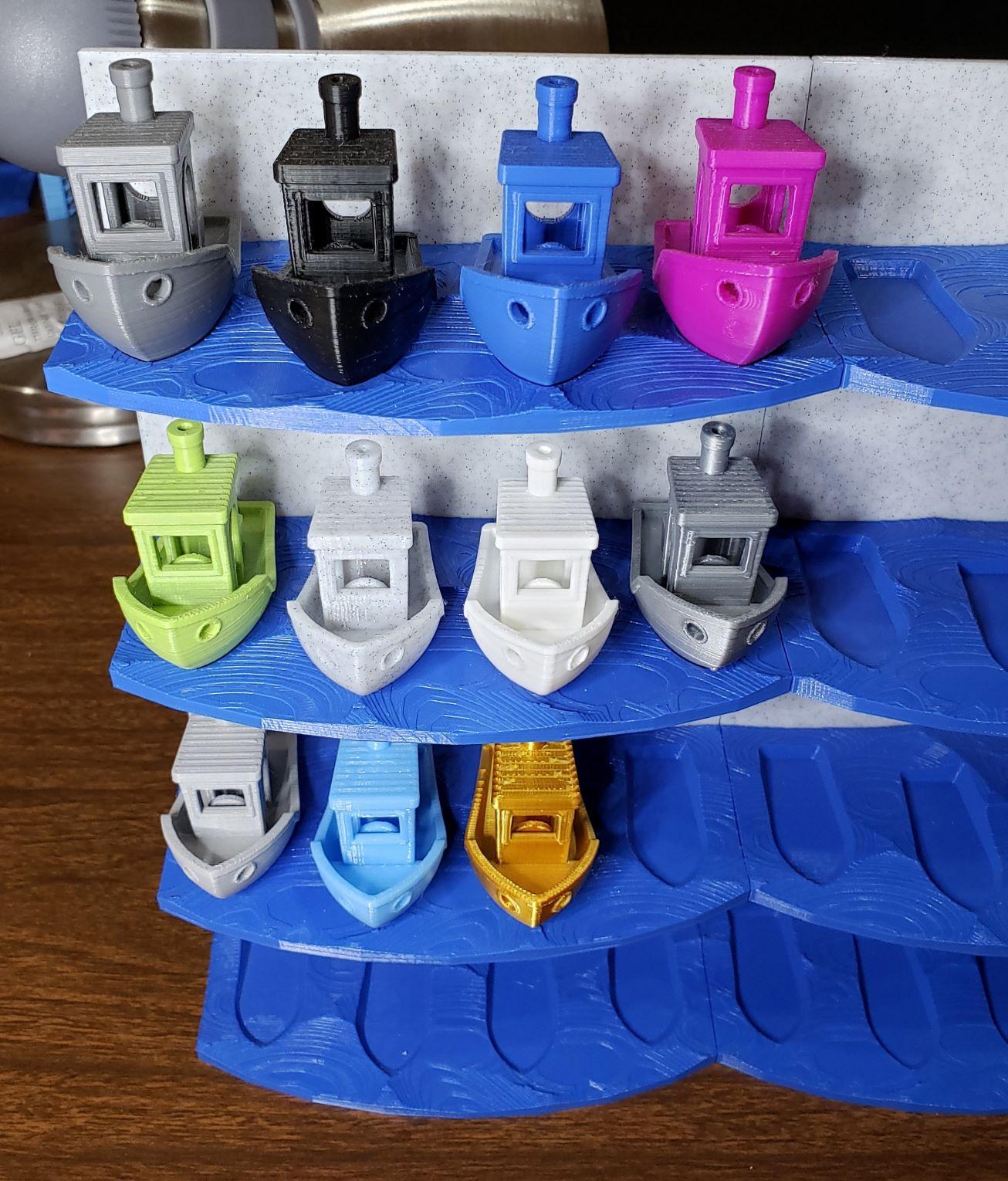 Sea Port Benchy - 3DBenchy Stand 3d model