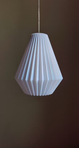 Japandi Paper Lampshade (E27) - Optimized for Vase Mode & Bambu 3d model