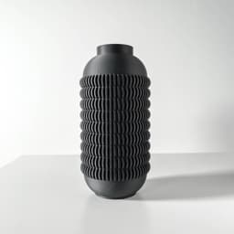 The Juny Vase, Modern and Unique Home Decor for Dried and Preserved Flower Arrangement | STL File 3d model