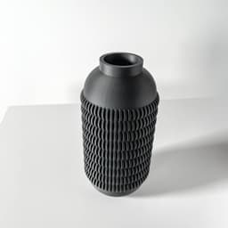 The Juny Vase, Modern and Unique Home Decor for Dried and Preserved Flower Arrangement | STL File 3d model
