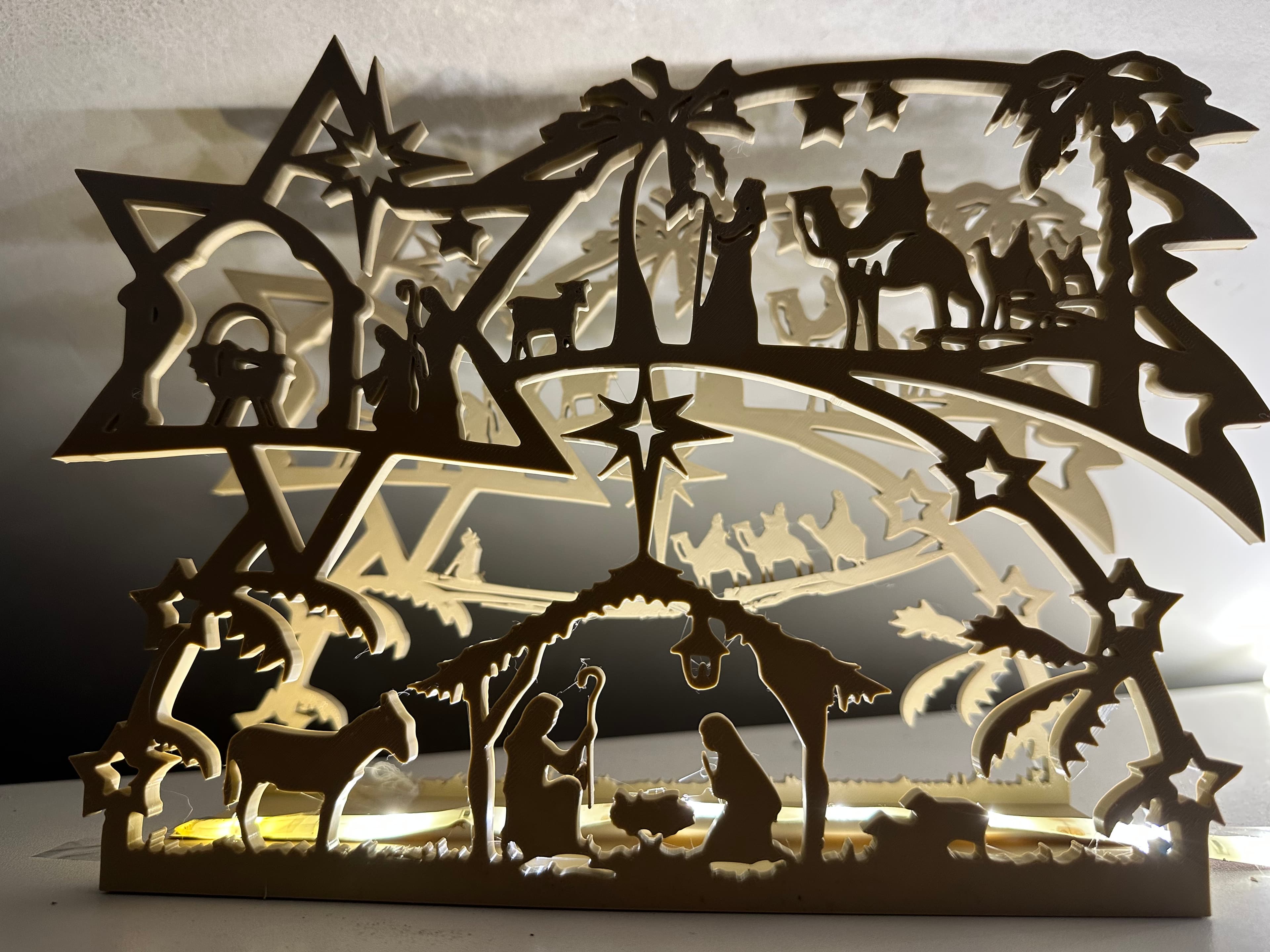 nativita' ,presepe 3d model