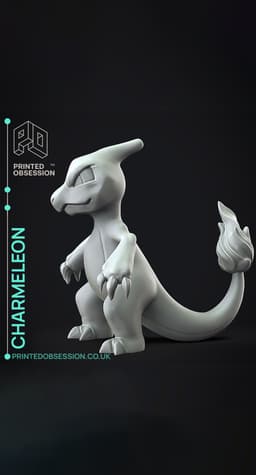 Charmeleon - Pokemon - Fan Art 3d model