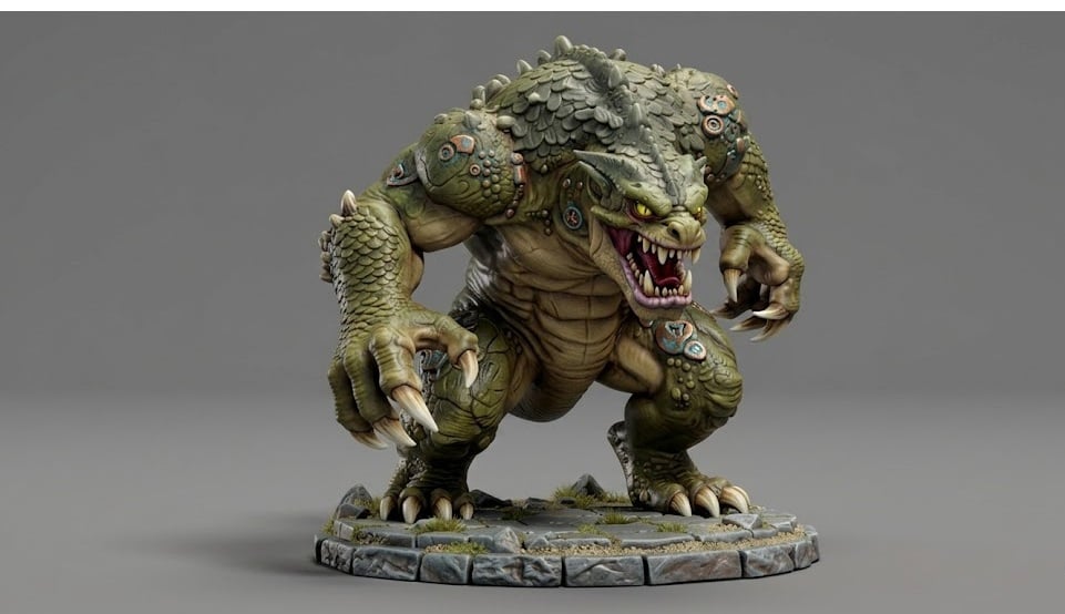monster.3mf 3d model