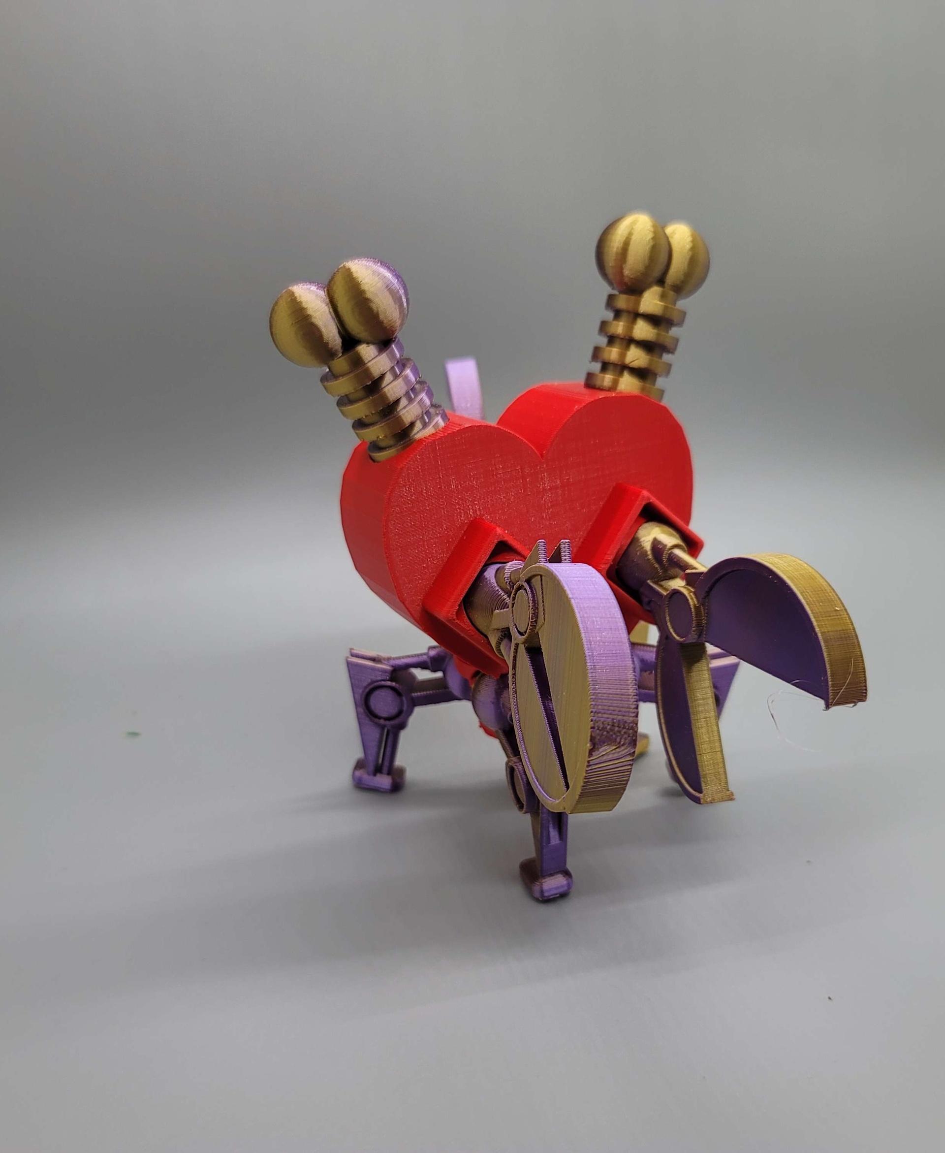 FHW: Heart Walker Robot Update  3d model