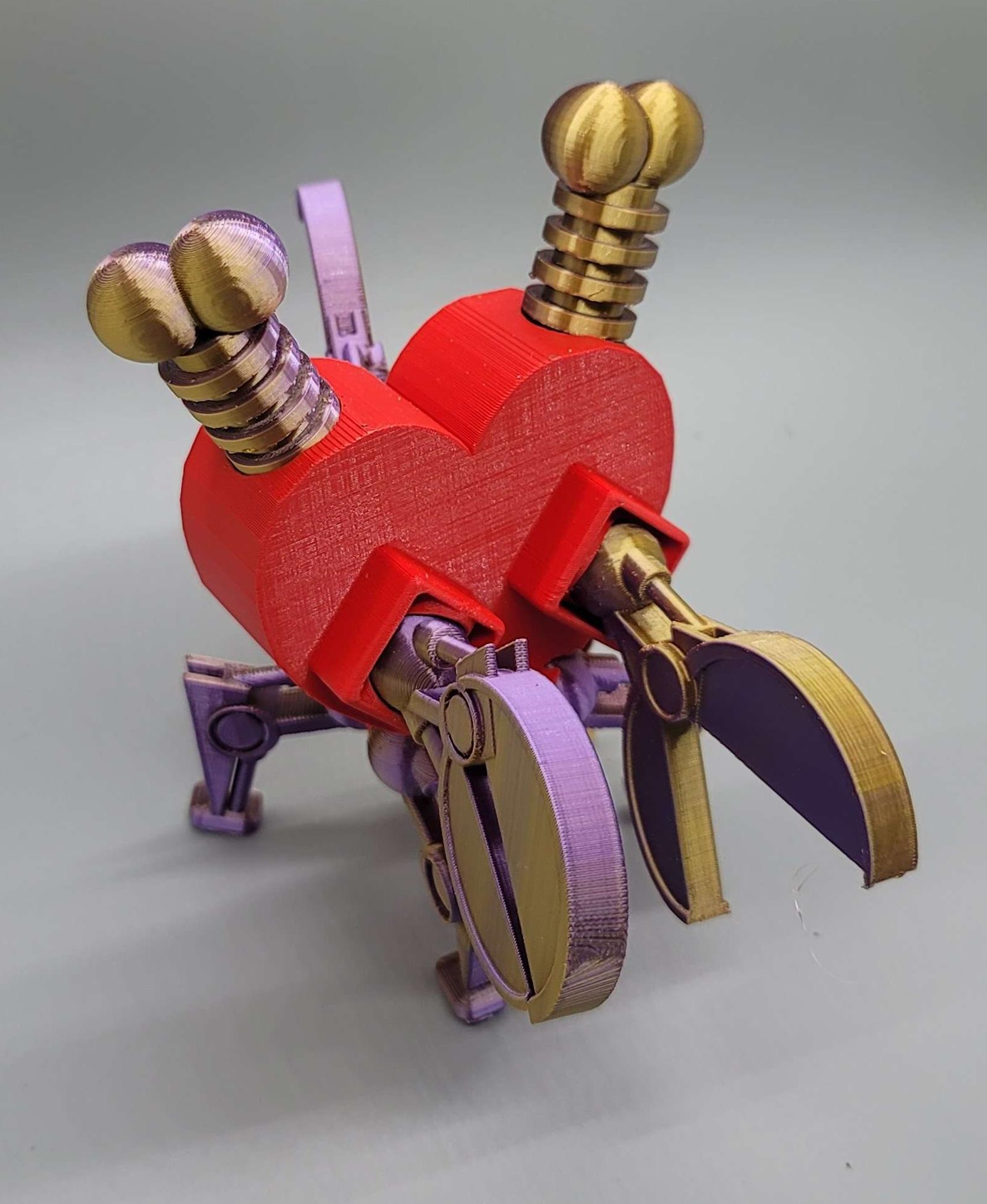 FHW: Heart Walker Robot Update  3d model