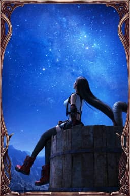On the Tower Vision Card from FFBE: War of the Visions 3d model