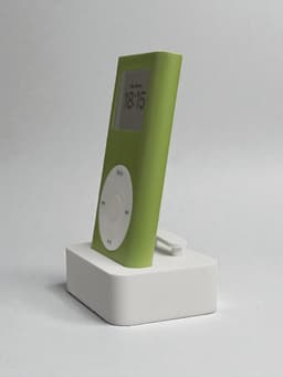 iPod Mini Charging Dock for Alarm and time.3mf 3d model